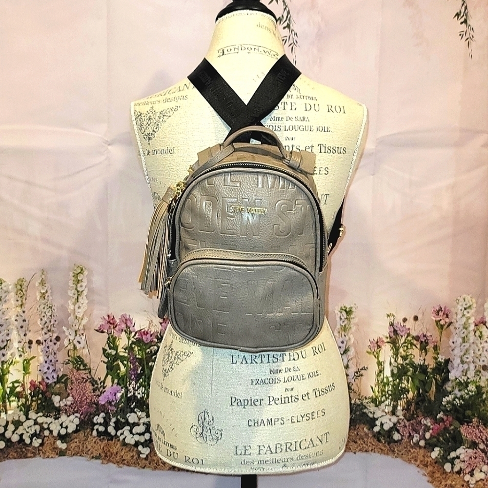 STEVE Madden Mini Leather Backpack